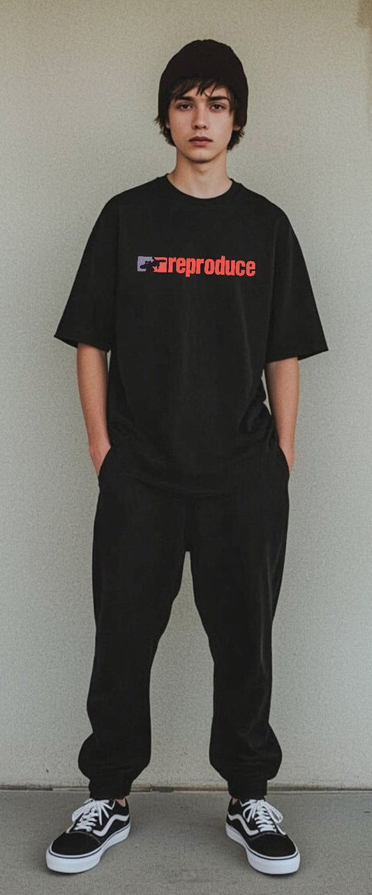 Counterfeit tee Black