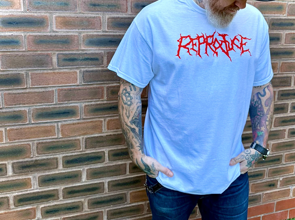 Suffocate Tee white
