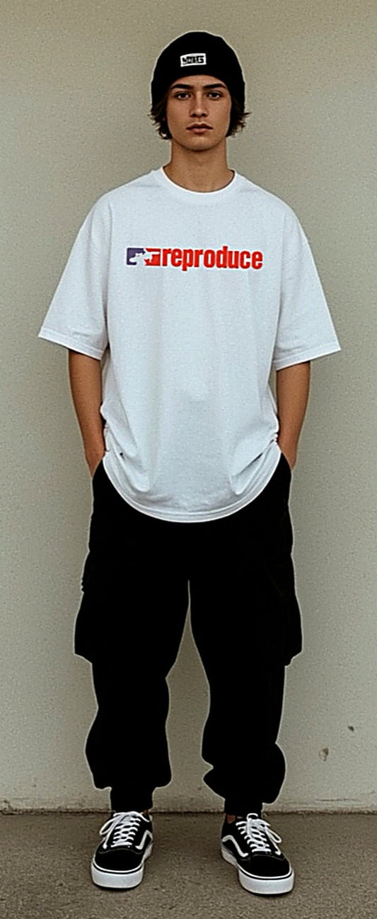 Counterfeit tee White