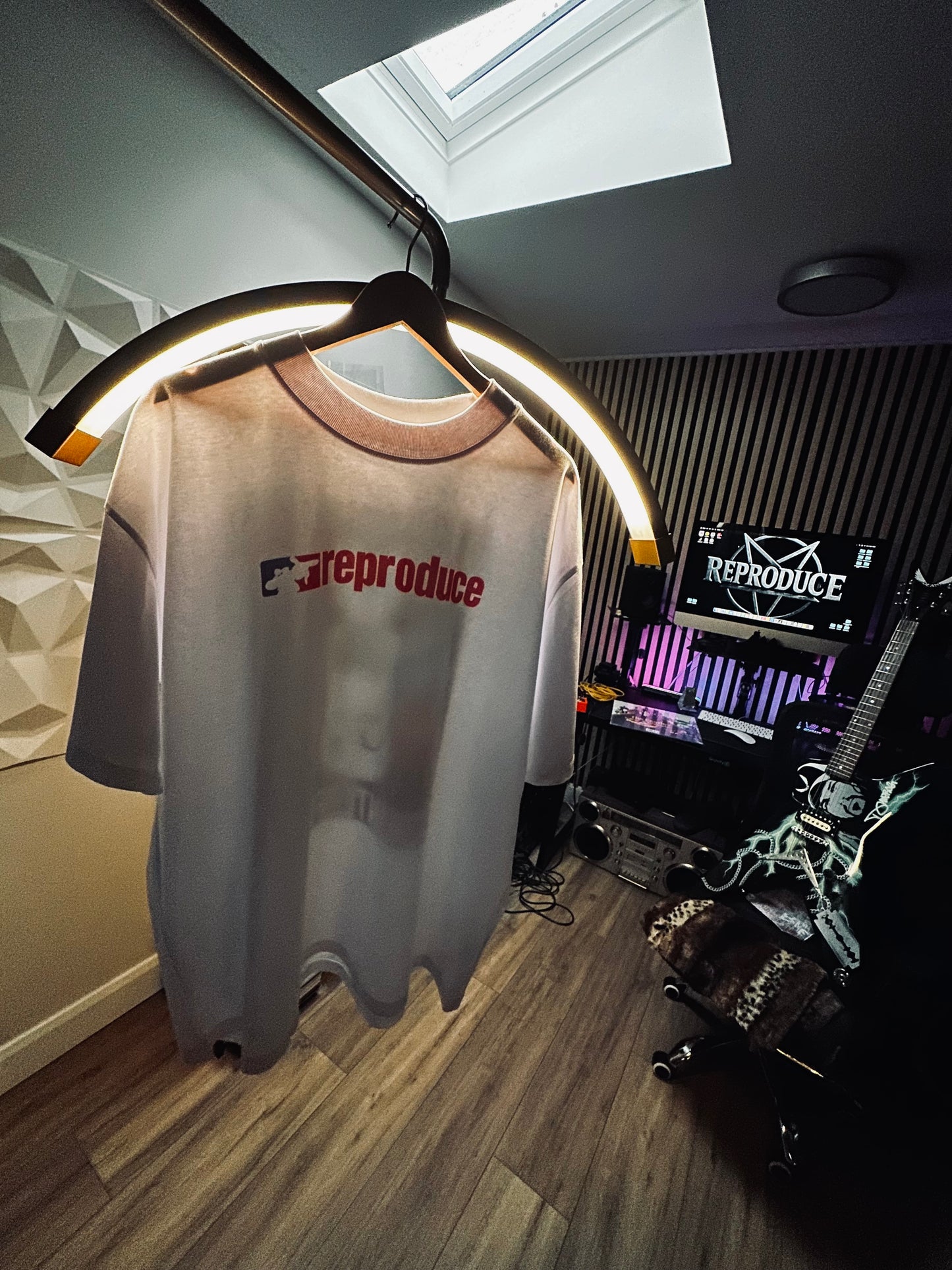 Counterfeit tee White